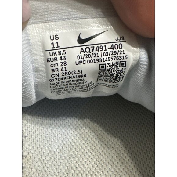 Nike Women’s Flex Trainer 9 Gray Blue Red Running Sneaker AQ7491-400 Size 11 - Picture 5 of 8